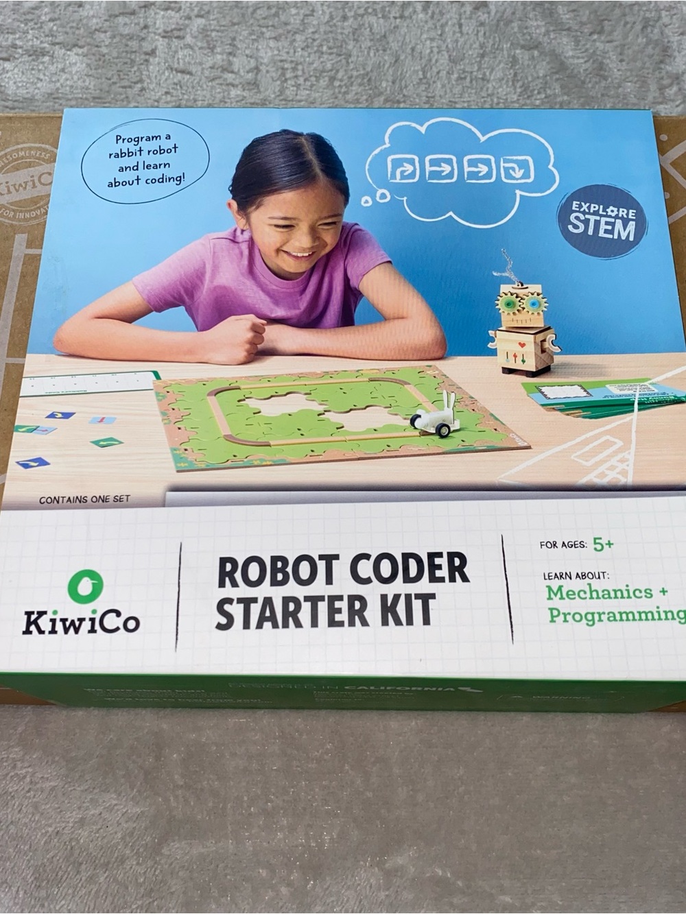 KiwkiCo Robot Coder Starter kit Stem Learning New